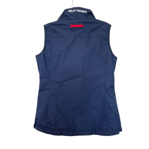 Helly Hansen Womens Crew Vest Medium Navy Blue Waterproof Windproof Boating - Picture 4 of 7